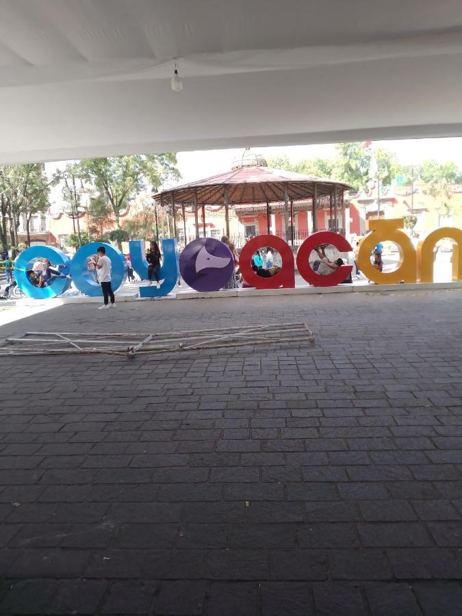 Coyoacan Departamento Tipo Colonial Città del Messico Esterno foto